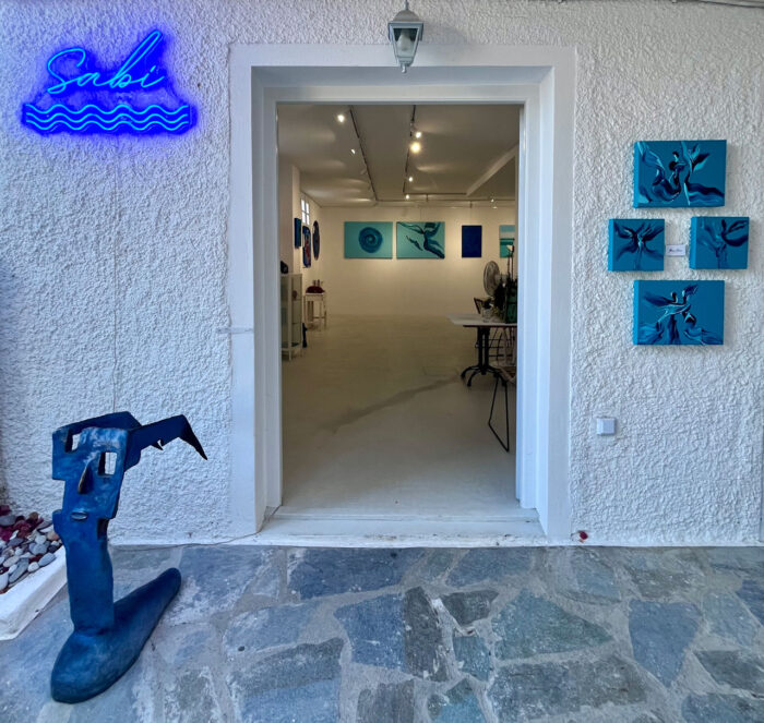 Sinking World, Installation view, Sabi Gallery-Spetses, 2026, Photo: © & Courtesy Yiannis Kaminis