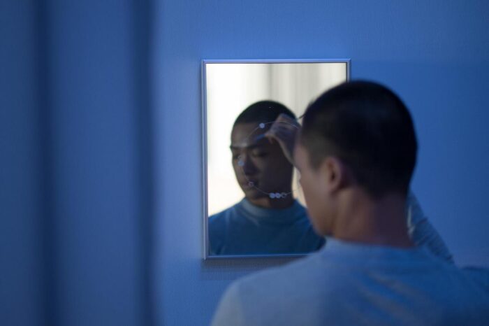 Isaac Chong Wai, An Intimate Surrender, 2026, live performance, Tai Kwun Contemporary. Photo: Tai Ngai Lung, courtesy the artist and Tai Kwun Contemporary