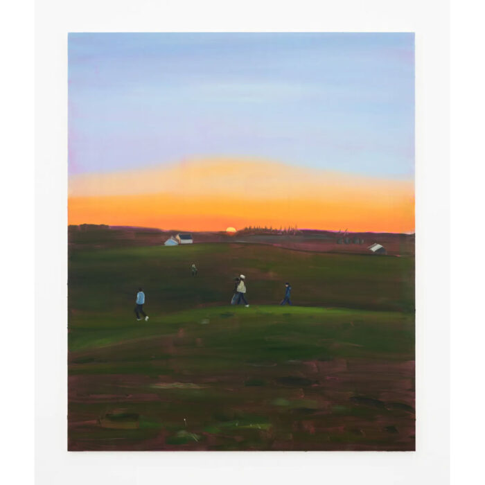 Anna Bjerger, Twilight I, 2026, Oil on aluminium, 150x124,4 cm, © Anna Bjerger, , Courtesy the artist and Galleri Magnus Karlsson