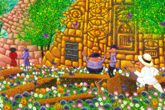 Hervé Di Rosa, idoles au printemps, © Hervé Di Rosa, Courtesy the artist and Galerie Templon