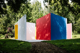 Hélio Oiticica, Magic Square #3 (1978/2026). Installed at Goodwood Art Foundation, UK © César and Claudio Oiticica. Courtesy Lisson. Photography by Maria Bell.
