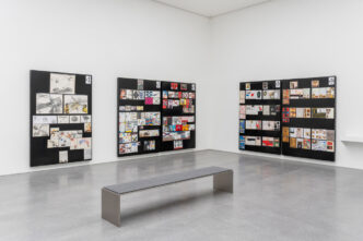 Thomas Hirschhorn, My Atlas, Plate #1, #2 and #3, 2025, Photo: Yanik Bürkli, © 2026, ProLitteris, Zürich