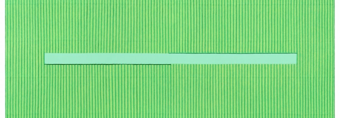Park Seo-Bo, Ecriture No. 030513, 2003, Mixed media with Korean hanji paper on canvas, 200 x 260 cm, Courtesy Kukje Gallery