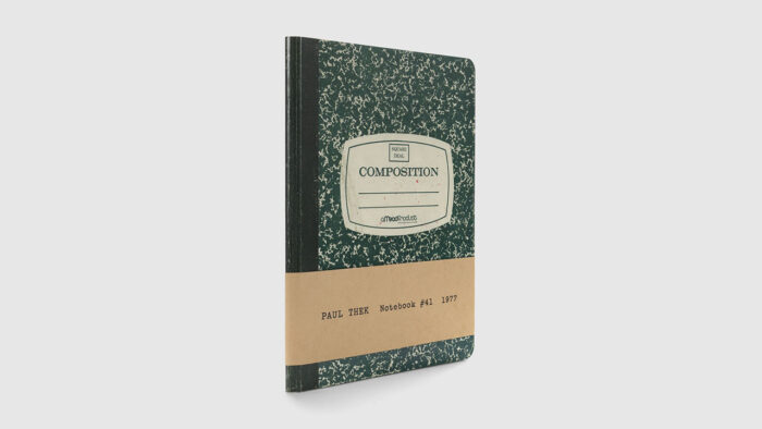 Paul Thek, Notebook #41 (1977), Pace Publishing