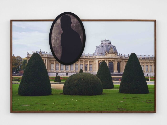 Todd Gray, Heart of Darkness in Eden’s Garden, 2026, Two UV pigment prints on Dibond in artist's frames, 107.6 x 155.3 x 5.7 cm | 42 3/8 x 61 1/8 x 2 1/4 inches, © Todd Gray, Courtesy the artist and Perrotin Gallery