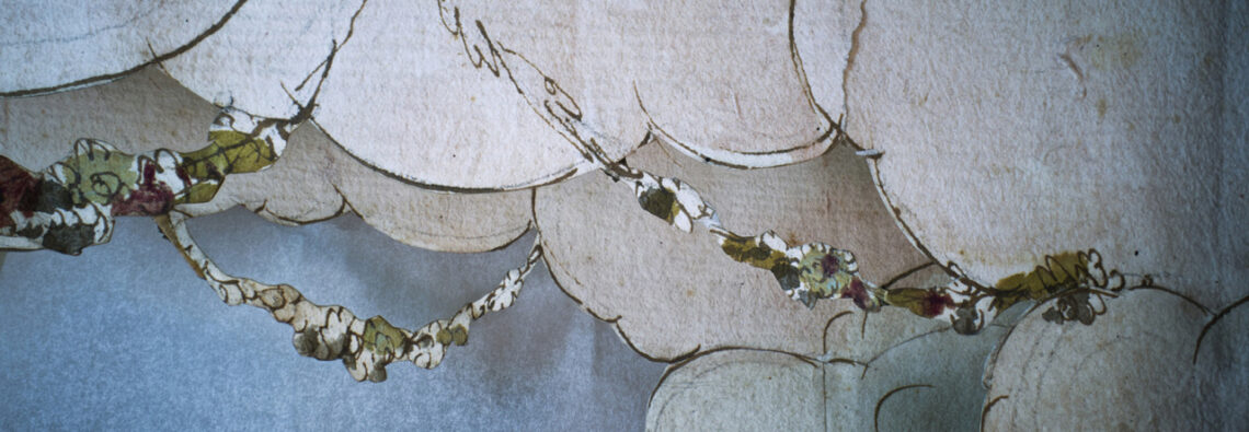 Thomas Demand, Reggia d‘Apollo XVI 2026, Pigment print, 39⅜ x 59 inches; 100 x 150 cm, © Thomas Demand, Courtesy the artist and Matthew Marks Gallery