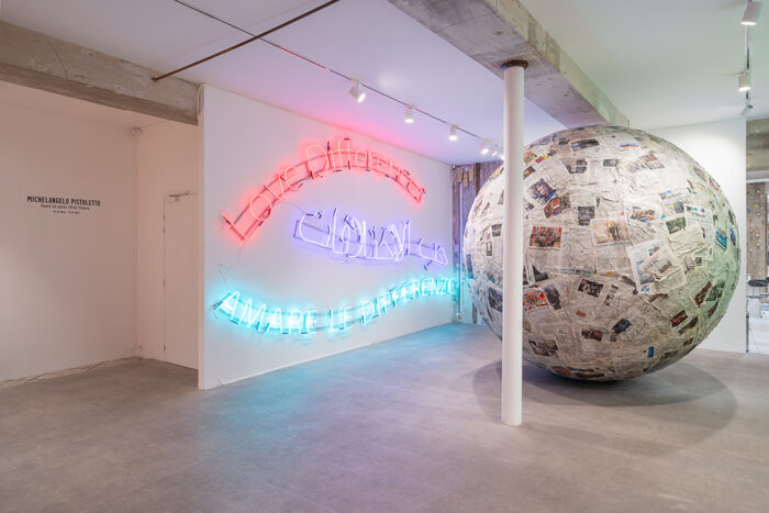 Michelangelo Pistoletto - Avant et après l'Arte Povera, exhibition view, Galleria Continua, Paris Marais. Photo: © Hafid Lhachmi - ADAGP Paris, 2026, Courtesy the artist and Galeria Continua
